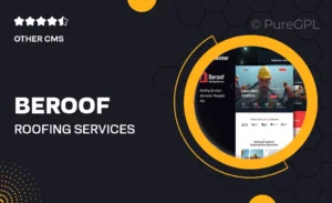 Beroof – Roofing Services Elementor Template Kit