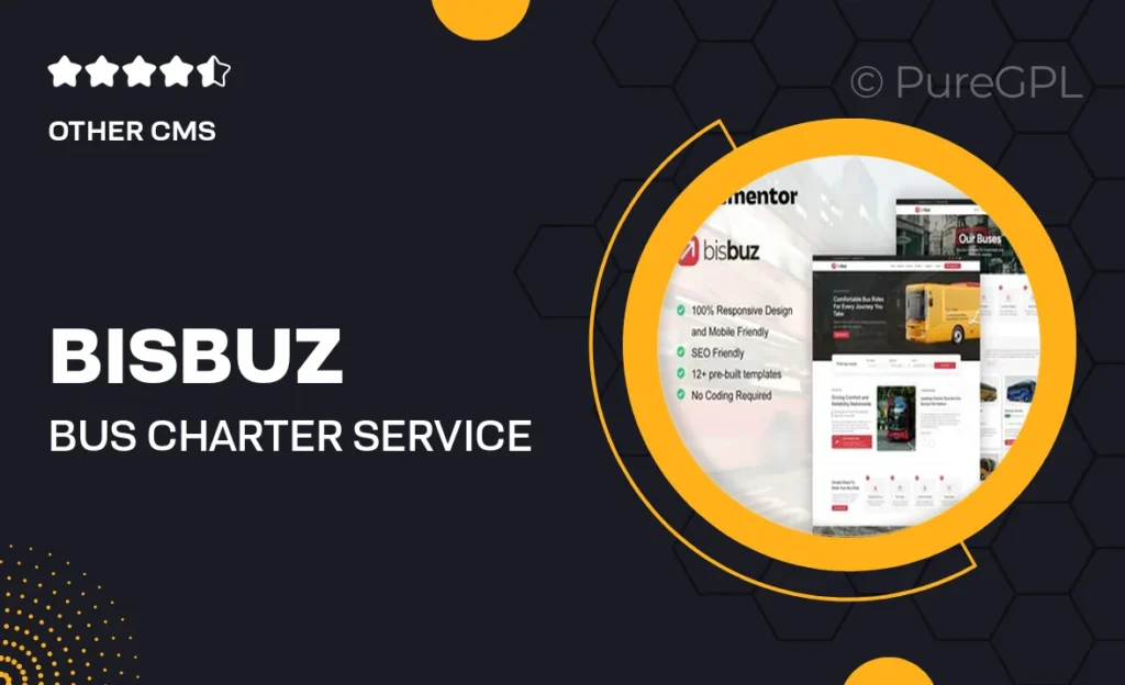 BisBuz – Bus Charter Service & Rental Elementor Pro Template Kit 31 BisBuz – Bus Charter Service & Rental Elementor Pro Template Kit