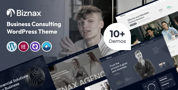 Biznax – Business Consulting WordPress Theme