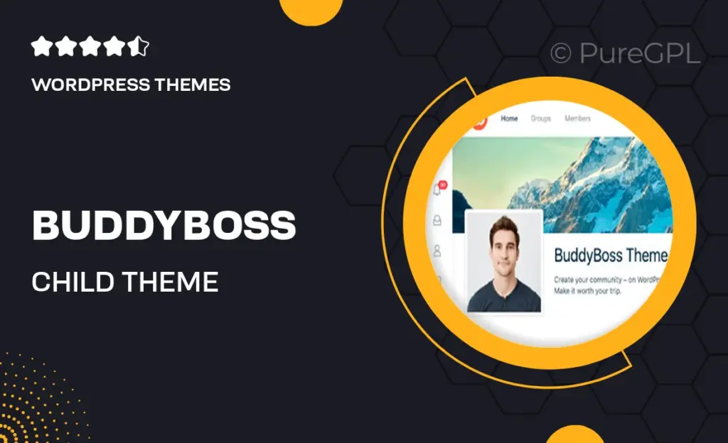 BuddyBoss Child Theme feature image
