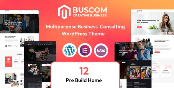 Buscom – Business Consulting WordPress
