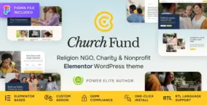 Church Fund – Religion, NGO & Charity WordPress Theme