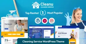 Cleanu – Cleaning Services WordPress Theme