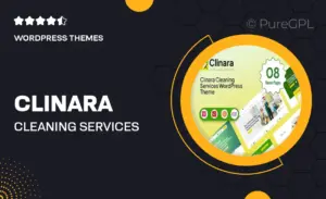 Clinara – Cleaning Services WordPress Theme