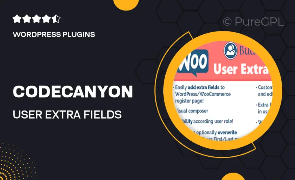 Codecanyon | User Extra Fields feature image