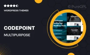 CodePoint – Multi-Purpose Landing Page WordPress Theme