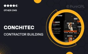 Conchitec – Contractor Building Construction Elementor Template Kit