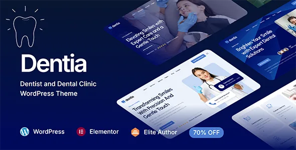 Dentia – Dentist & Dental Clinic WordPress Theme