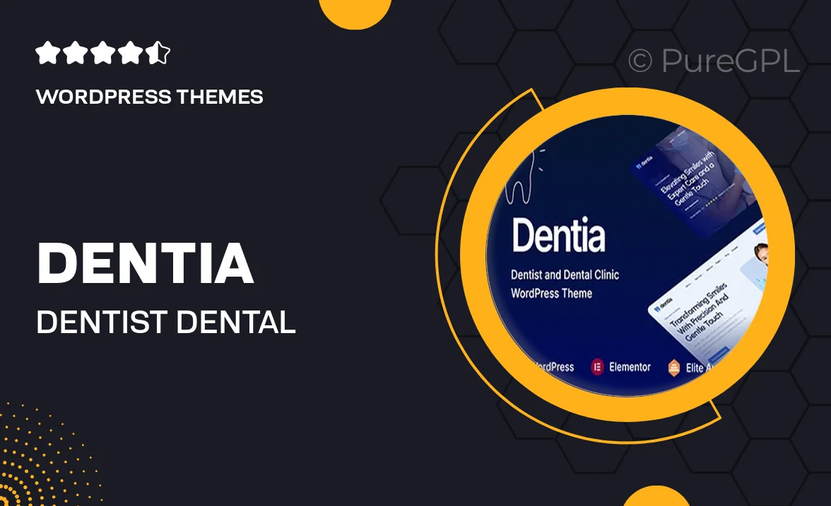 Dentia – Dentist & Dental Clinic WordPress Theme