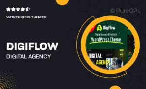 DigiFlow – Digital Agency WordPress Theme