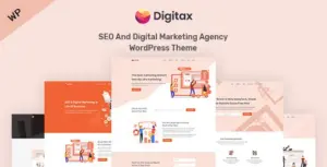 Digitax – SEO & Digital Marketing Agency WordPress Theme