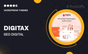 Digitax – SEO & Digital Marketing Agency WordPress Theme