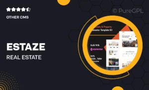 Estaze – Real Estate & Property Elementor Template Kit