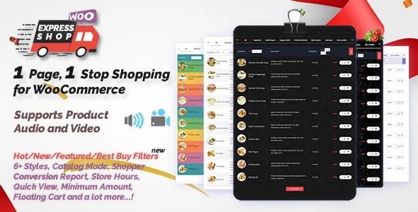 express shop for woocommerce with audio video 1