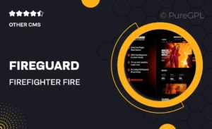 FireGuard – Firefighter & Fire Department Elementor Template Kit