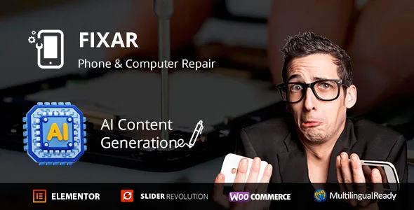 Fixar – Phone & Computer Repair Theme