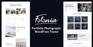 Fotonia – Portfolio Photography Theme for WordPress