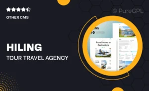 Hiling – Tour & Travel Agency Elementor Template Kit
