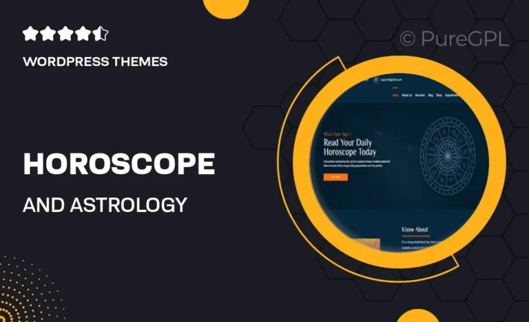 horoscope and astrology wordpress theme with ai content generator
