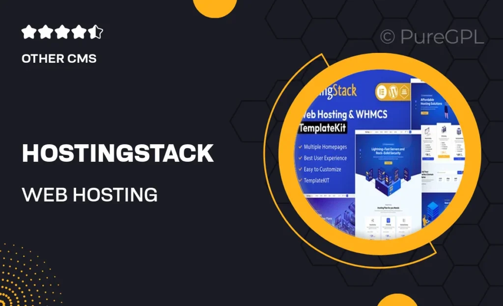 HostingStack – Web Hosting Elementor Template Kit 28 HostingStack – Web Hosting Elementor Template Kit