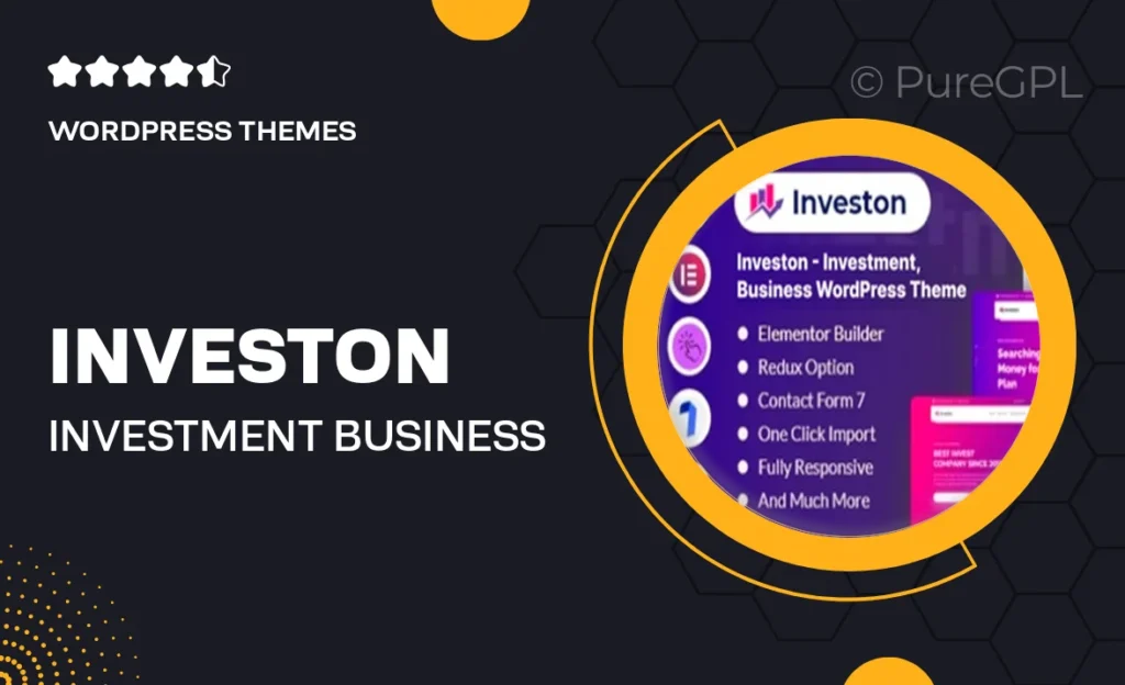 Investon – Investment & Business Consulting WordPress Theme