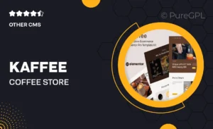 Kaffee – Coffee Store Ecommerce Elementor Pro Template Kit