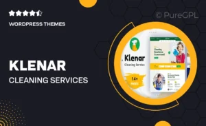 Klenar – Cleaning Services WordPress Theme + RTL