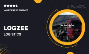 Logzee | Logistics, Transportation, Cargo WordPress Theme