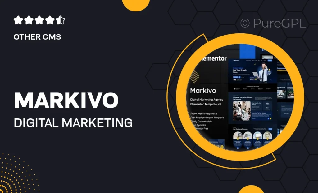 Markivo – Digital Marketing Agency Elementor Template Kit 21 Markivo – Digital Marketing Agency Elementor Template Kit
