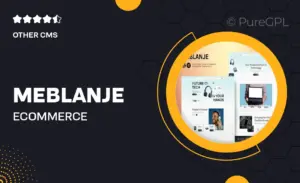 Meblanje – E-Commerce Electronics Store Elementor Template Kit