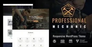 Mechanic – Auto Repair WordPress Theme