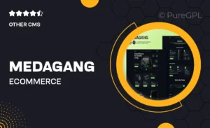 Medagang – E-Commerce Electronics Store Elementor Template Kit