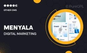 Menyala – Digital Marketing Agency Elementor Template Kit