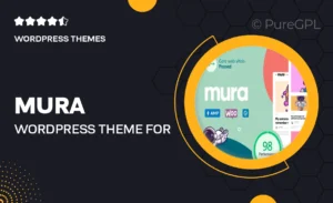 Mura – WordPress Theme for Content Creators