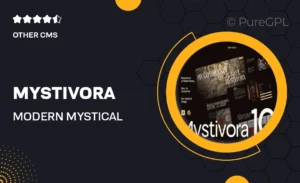 Mystivora – Modern Mystical Astrology & Horoscope Elementor Template Kit