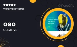 OGO – Creative Multipurpose WordPress Theme