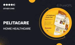 PelitaCare – Home Healthcare & Senior Care Elementor Pro Template Kit