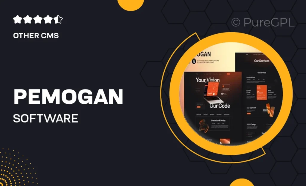 Pemogan – Software Development & IT Solutions Elementor Template Kit 6 Pemogan – Software Development & IT Solutions Elementor Template Kit