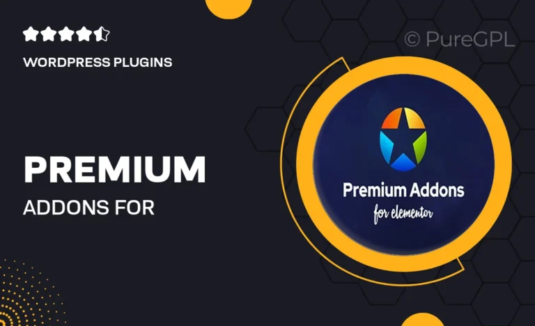 premium addons for elementor