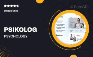 Psikolog – Psychology & Counseling Elementor Template Kit