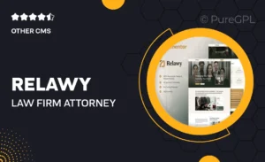 Relawy – Law Firm & Attorney Elementor Template Kit
