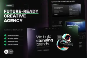 Rigen – Ready Creative Agency Elementor Template Kit