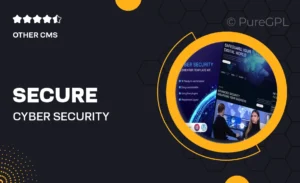 Secure – Cyber Security Elementor Template Kit