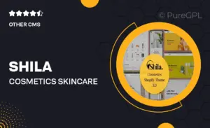 Shila – Cosmetics & Skincare Modern eCommerce Shopify Store Theme