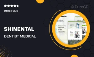 Shinental – Dentist & Medical Clinic Elementor Template Kit