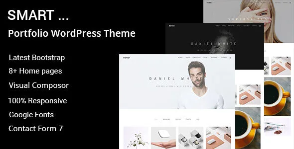 Smart – minimal portfolio WordPress Theme