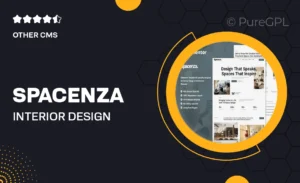 Spacenza – Interior Design & Architecture Elementor Template Kit