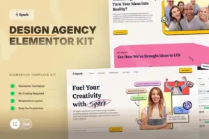 Spark – Design Agency Elementor Pro Template Kit
