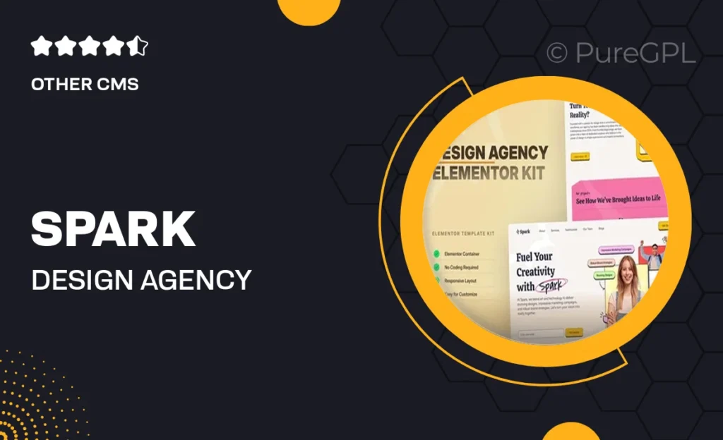 Spark – Design Agency Elementor Pro Template Kit 23 Spark – Design Agency Elementor Pro Template Kit