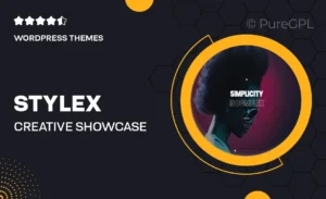 Stylex – Creative Showcase Portfolio WordPress